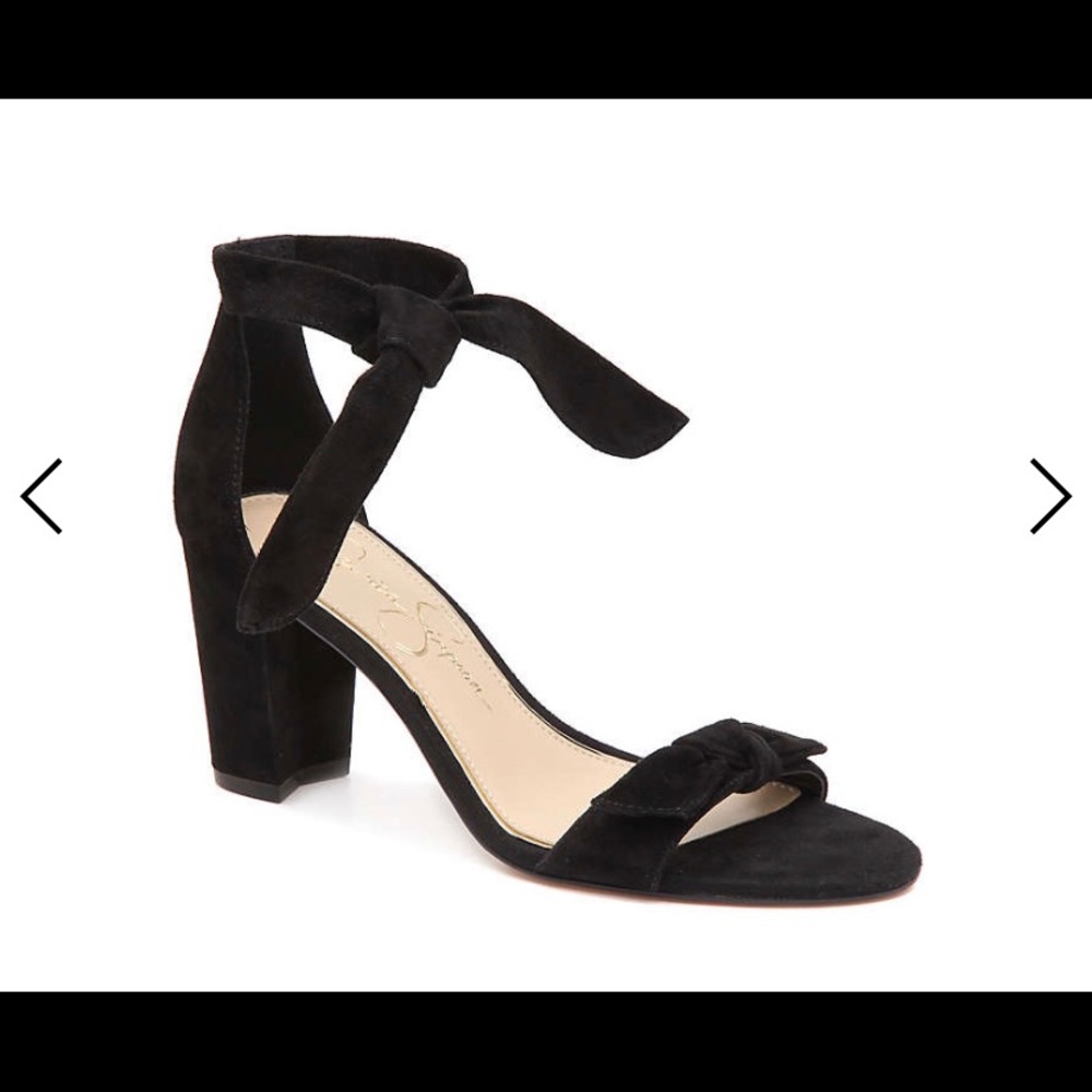 Jessica Simpson Black Mystie Sandal